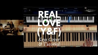 Real Love Hillsong Young amp Free Keyboard  Piano Cover amp Tutorial [upl. by Elades862]