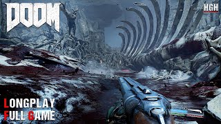 DOOM 2016  Full Game  Longplay Walkthrough Gameplay No Commentary [upl. by Nnaaras519]