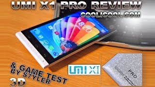 UMI X1 Pro REVIEW MTK6582 13GHz Quad Core 47 Inch HD  White  Dual Sim [upl. by Markman]