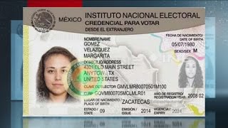 Credenciales mexicanas para votar desde EEUU [upl. by Tegirb422]