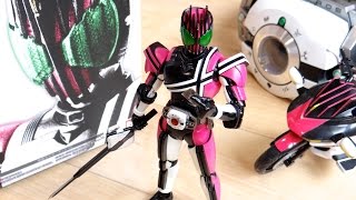 ライダー大戦も再現！真骨彫 SHFiguarts 仮面ライダーディケイド レビュー！激情態verヘッド amp ライドブッカー3種付属 SHフィギュアーツ [upl. by Gathers]