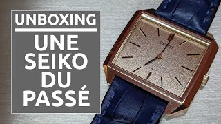 UNBOXING Seiko Chariot 22203340 de 1976  Une jolie vintage au charme désuet [upl. by Yssis]