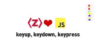 ZeroCho의 JS 중급 강좌 142 keyup keydown keypress [upl. by Leonor945]