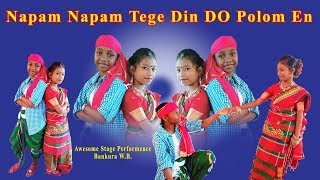 Napam Napam Tege Din DO Polom En Santali Dance2018Little Girl [upl. by Stetson82]