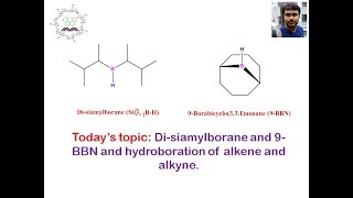 Disiamylborane Siα2BH and 9Borabicyclo331nonane 9BBN for hydroboration [upl. by Ziul]