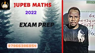 JUPEB MATHS 2022EXAM PREP [upl. by Kelsey]