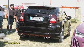 Test Echappement Madac sur Dodge Caliber Tuning [upl. by Lanny]