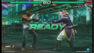 TEKKEN 6 BR  BruceInsanelee vs NobiDragunov [upl. by Lewendal]