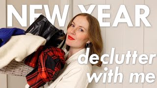 Decluttering for 2024 ✨ Clothes Beauty Home  MINIMALISM [upl. by Eilata]