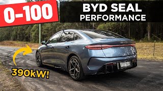 2024 BYD Seal Performance review 0100 14 mile amp test drive [upl. by Ajax679]