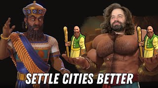 Civilization 6 Common City Settlement Mistakes to Avoid [upl. by Sydalg176]