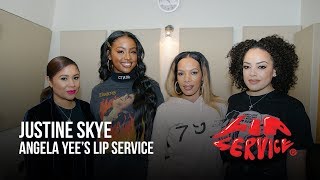 Angela Yees Lip Service Ft Justine Skye [upl. by Reifinnej267]