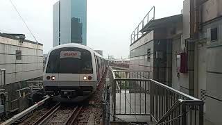 🟥C751B Set 329330 arriving Jurong East MRT Station Marina South Pier Bound [upl. by Uzziel640]