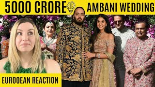 The Ambani Wedding thinkschool  Reaction [upl. by Llerryt]