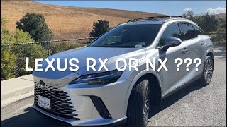 2024 LEXUS RX350h vs NX350h Hybrid SUV ProsCons Comparison [upl. by Aloisia809]