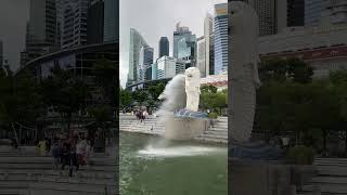 Merlion park singapore oktober 2024merlionparkmbs [upl. by Hance]