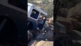 Postal Jeep rock crawling Katemcy Rocks Mason Texas [upl. by Hairahcez505]