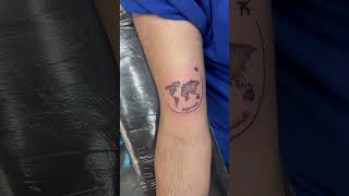 Travel tattooshortsviraltattoodesignideastattooartsubscribeshortvideostattooshopshortsyt [upl. by Lrig]