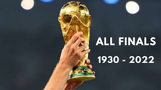 World Cup Finals 1930  2022 🏆 All Goals [upl. by Crissie]