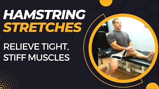 Hamstring Stretch Overrated  Learn stretches to relieve tight stiff hamstring muscles [upl. by Small]