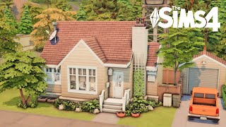 Small Copperdale Home🌲  Custom Content  Sims 4 Speed Build [upl. by Okikuy]