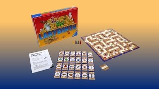 Labirynt Gra planszowa Ravensburger video instrukcja podstawy gry TM Toys [upl. by Letreece]