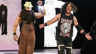 The B Team Entrance Vs WOKEN Matt Hardy and Bray Wyatt  Raw July 9 2018 [upl. by Kerekes]