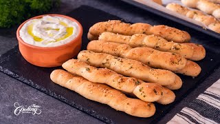 Mouthwatering Homemade Breadsticks  Easy Recipe [upl. by Tifanie543]