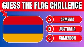 Can You Guess the Country by Its Flag  Ultimate Flag Quiz Challenge 🌍 [upl. by Lawson391]