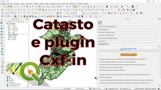 Catasto con QGIS e il plugin Cxfin [upl. by Favin]