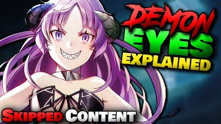 Rudeus’ DEMON EYE Power amp MUSHOKU TENSEIs Demon 𝙻̶𝙾̶𝚁̶𝙳̶ Empress EXPLAINED  Season 2 Cut Content [upl. by Yditsahc634]