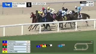 Gulfstream Park October 20 2024 Race 5 [upl. by Julio]