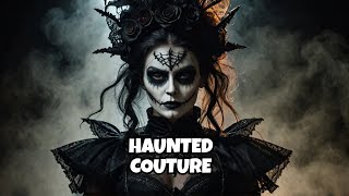 Haunted Couture Halloween Fashion Show  Wearable Art Design [upl. by Allemaj436]