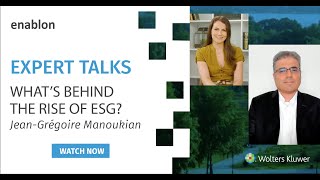 Whats Behind the Rise of ESG – Expert Talks – JG Manoukian [upl. by Akirahs]