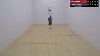 Mens Open QF Kurtis Cullen vs Lee Connell  2024 Canadian National Championships [upl. by Mcmahon]