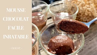 La recette de la mousse au chocolat onctueuse et facile à faire [upl. by Nevada]