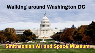 Smithsonian Air and Space Museum  Washington National Mall  Walking Around Washington DC [upl. by Eresed]