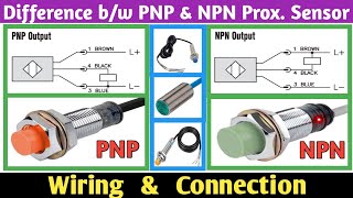 Difference between PNP amp NPN Proximity Sensors । How to identify DC 3 Wire Sensor NPN or PNP [upl. by Bolte]