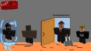 4 debili vs Flee The Facility  Roblox 2 [upl. by Aynot354]