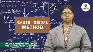 GAUSS  SEIDAL METHOD  by Dr M Lakshmi Soujanya  MLRITM [upl. by Kral]