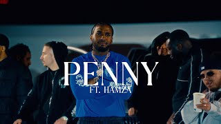 reezy  PENNY ft Hamza Official Video [upl. by Nanreit]