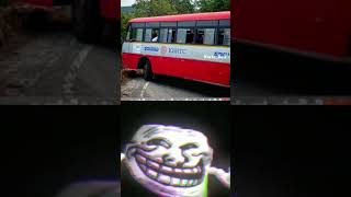 Ksrtc mass entry ⛔🚫🤙😈💥💯🔥👑💛❤️ trollface edit ksrtc karnataka shortvideo [upl. by Tonry108]