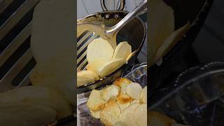 Fried potatoes shorts indiansnacks ytshorts trending potatosnacks [upl. by Easton]