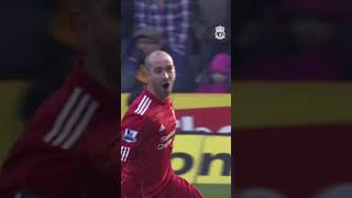 quotSat nicely OH WHAT A GOALquot  A Raul Meireles rocket against Wolves back in 2011 🚀 LFC Shorts [upl. by Eemla158]