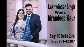 Live Lakhwinder Singh weds kirandeep Kaur  BHOG JAGGO DJ  Singh HD Studio Garhi [upl. by Ysus102]