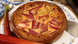 Mon CLAFOUTIS RHUBARBE AMANDE  Cest de saison   Mère Mitraille  Gourmandises TV [upl. by Annairda]