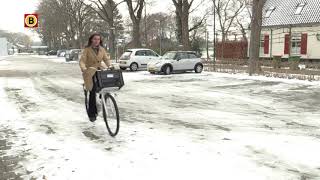 Winterbanden op de fiets we nemen de proef op de som [upl. by Ahseka857]