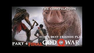 REUPLOAD Super Best Friends Play God of War Compilation PART 4 FINAL THE BOY OF WAR [upl. by Dyann]