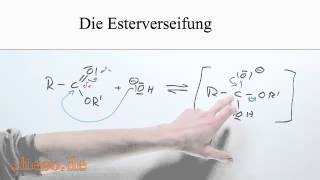 Esterverseifung oder alkalische Esterhydrolyse [upl. by Eldredge274]