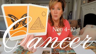 CANCER  The Conversation HAPPENS  Weekly November 2023 Zodiac Tarot Reading [upl. by Irpak237]